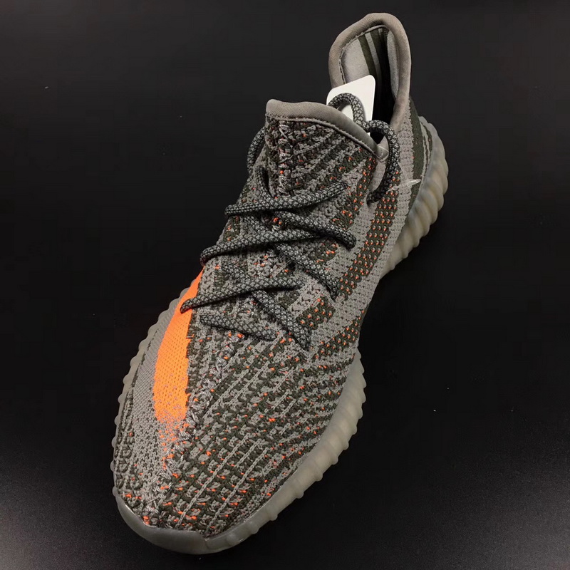 Super Max C4 Yeezy 350 V2 Boost“Grey-Orange” GS